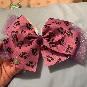 Jojo Siwa Girl Power hair bow